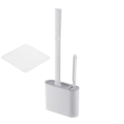 HygieneFlex | Ergonomic Silicone Toilet Brush with Wall Mounted Holder 6