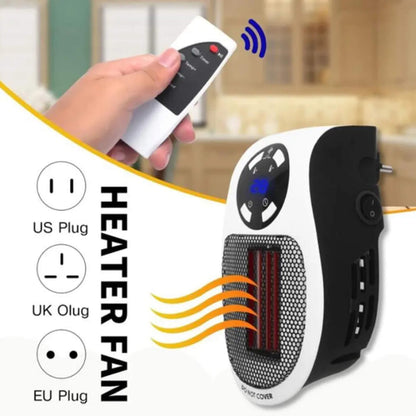 Compact Space Saving Electric Room Heater