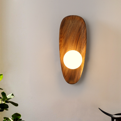 Rustic Wooden Wall Light for Cozy Atmosphere - Lusomart