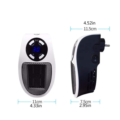 Compact Space Saving Electric Room Heater