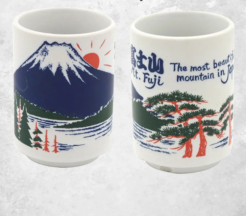 Traditional Japanese Ceramic Tea Cups
