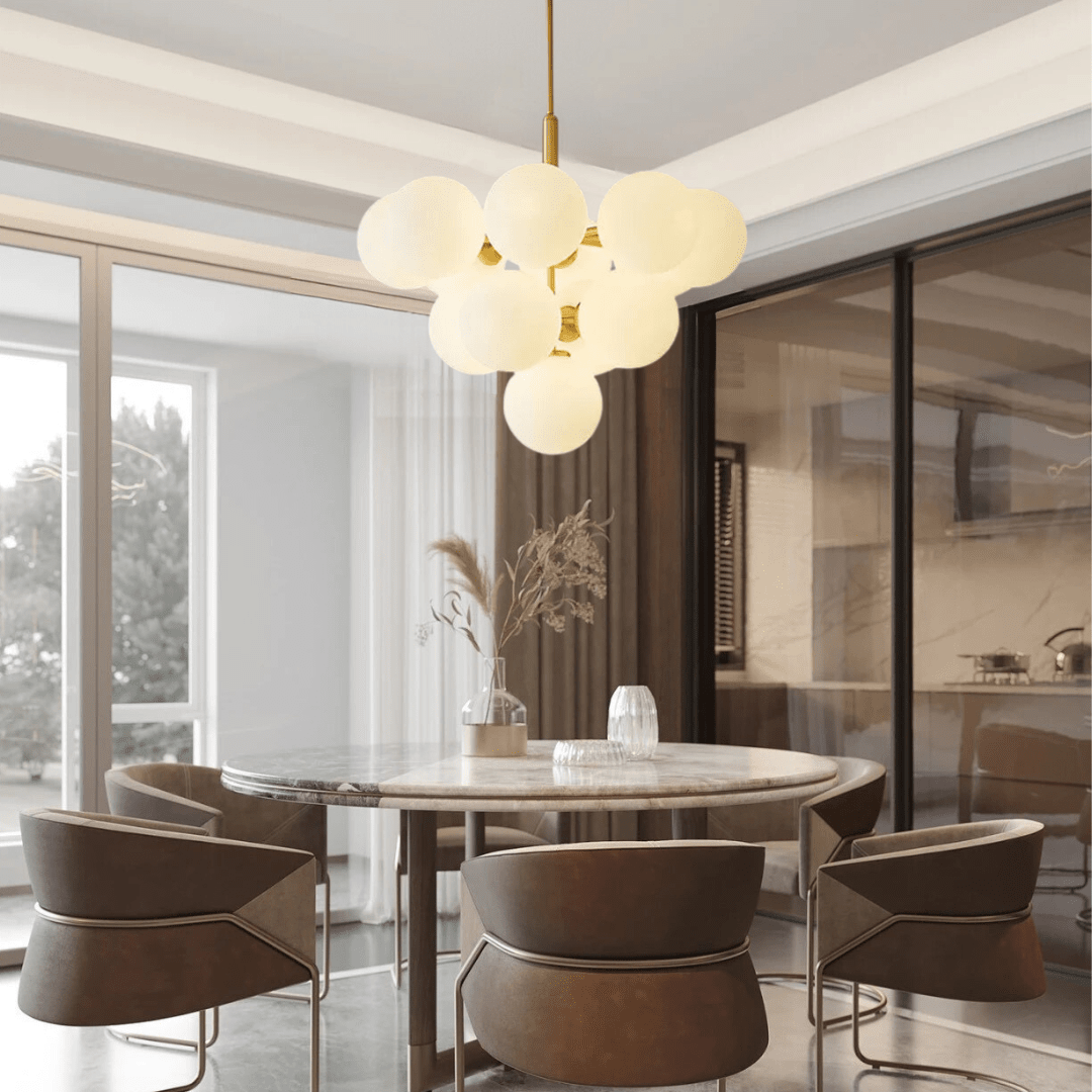 Modern 5-Light LED Pendant Chandelier - Lusomart