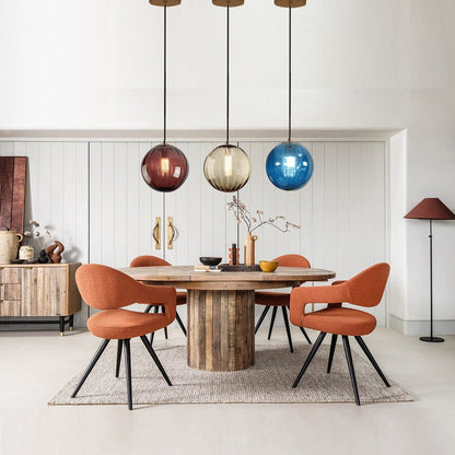 Elegant Clear Hanging Light Fixture - Lusomart