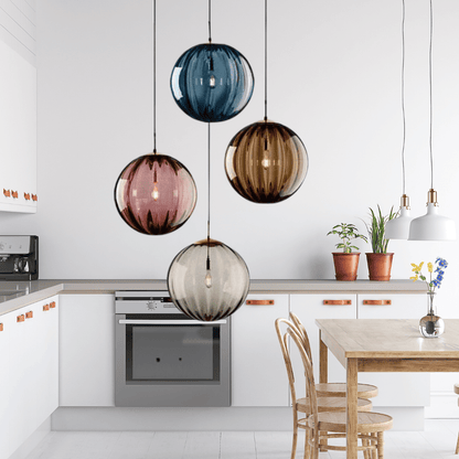 Elegant Clear Hanging Light Fixture