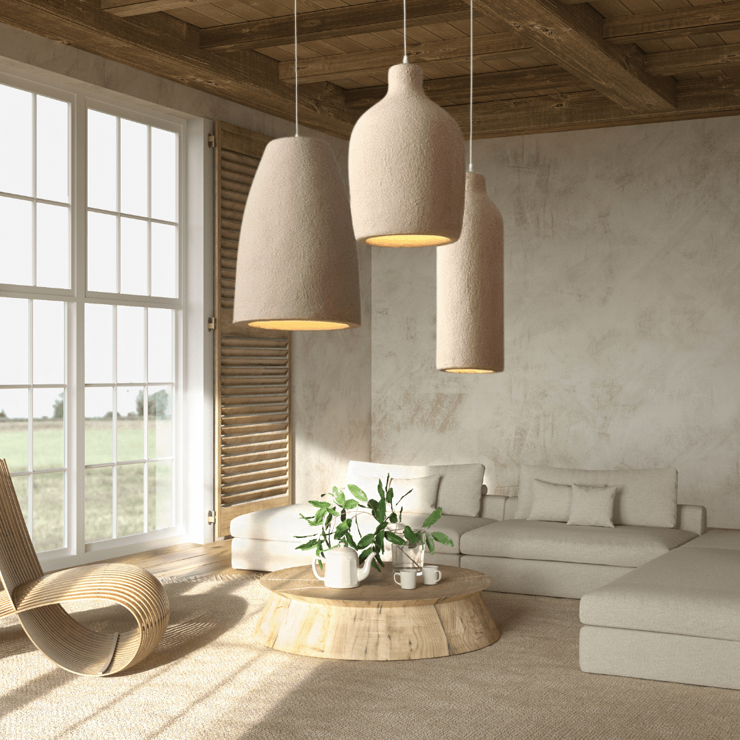 Simple Japanese Style Pendant Light