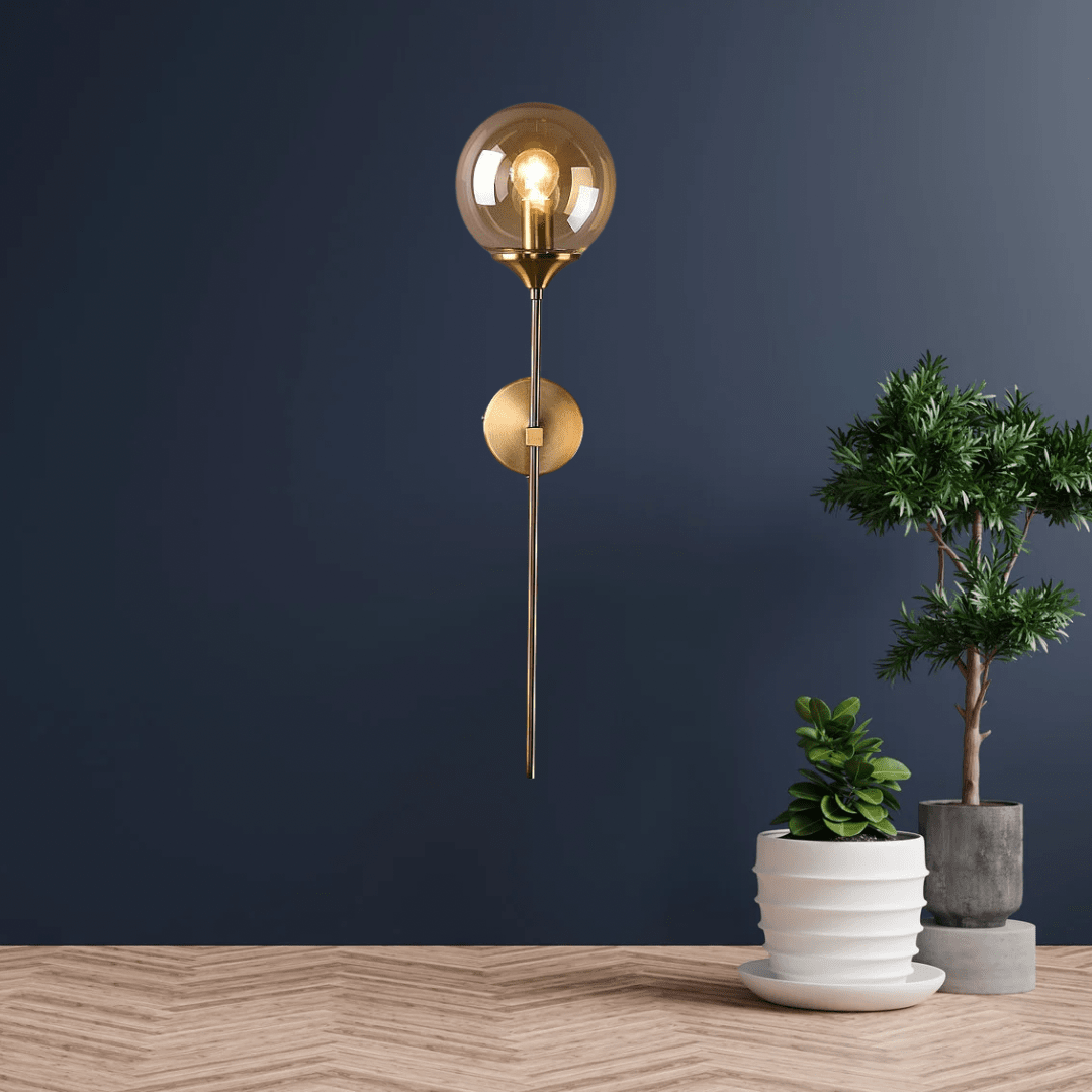 Clear Crystal Ball Decoration