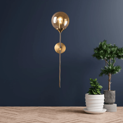 Clear Crystal Ball Decoration