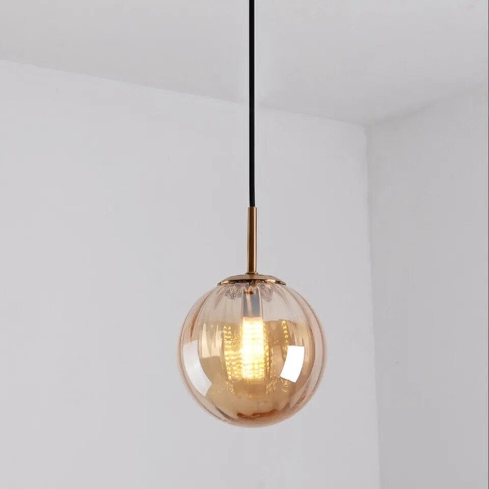 Elegant Clear Hanging Light Fixture