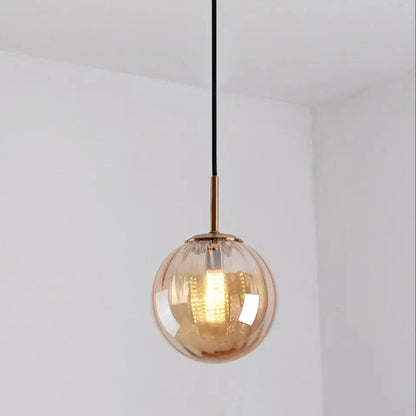 Elegant Clear Hanging Light Fixture