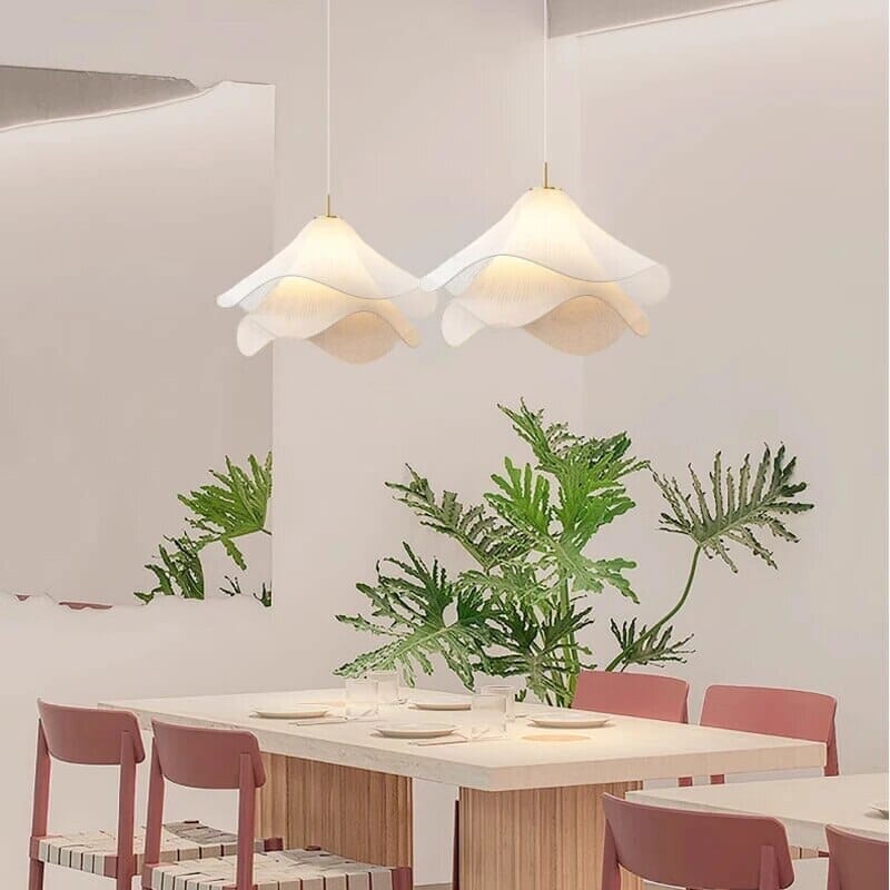 Elegant Floral Hanging Lamp Shade