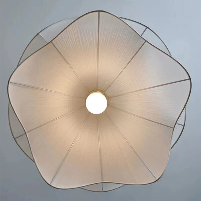 Elegant Floral Hanging Lamp Shade