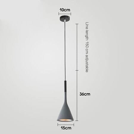 Contemporary Gray Kitchen Island Lighting, 3 Piece Set