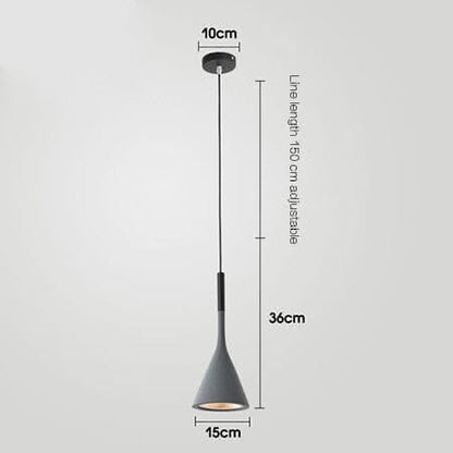 Contemporary Gray Kitchen Island Lighting, 3 Piece Set