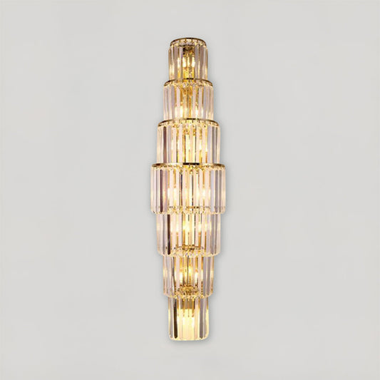 Sparkling Glass LED Wall Light With Soft Glow Effect - Lusomart