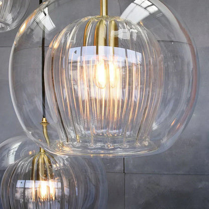 Elegant Clear Drop Pendant