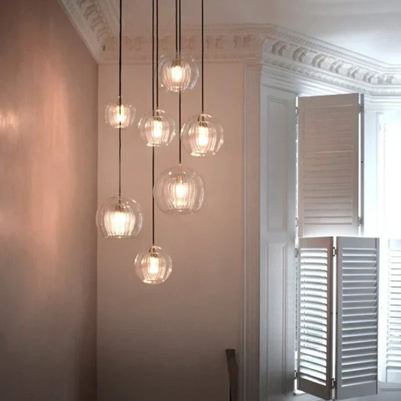 Elegant Clear Drop Pendant
