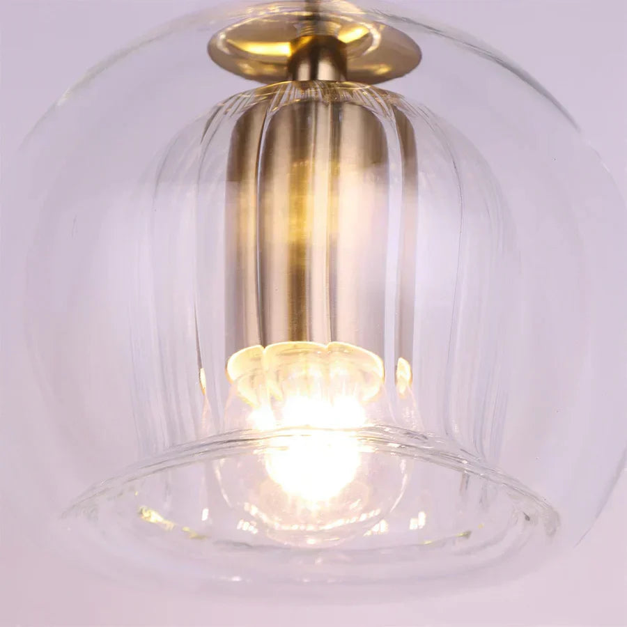 Elegant Clear Drop Pendant