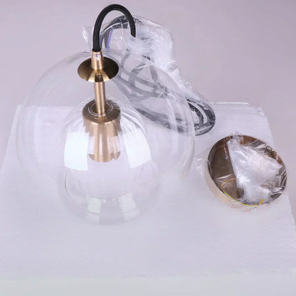 Elegant Clear Drop Pendant