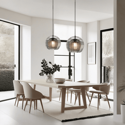 Elegant Clear Drop Pendant - Lusomart