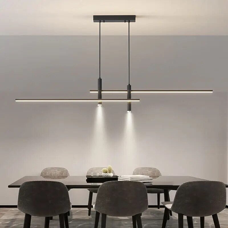 Dual Pendant Ceiling Light Fixture