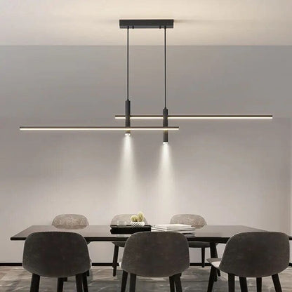 Dual Pendant Ceiling Light Fixture