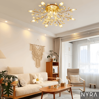 Beautiful Flower Pendant Light Fixture