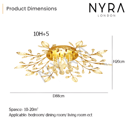 Beautiful Flower Pendant Light Fixture