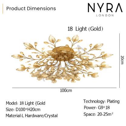 Beautiful Flower Pendant Light Fixture