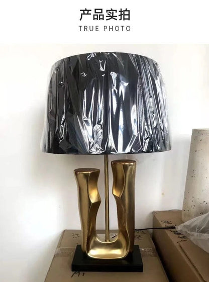 Stylish Wooden Storage Lamp