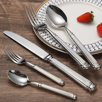 Premium Stainless Steel Flatware Set With Polished Finish