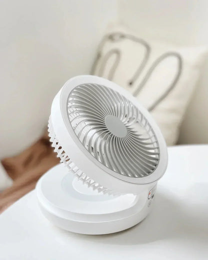 Compact USB Personal Desk Fan, Ultra Quiet for Office