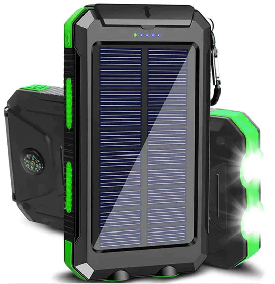 Portable Solar Charger 30000mAh Waterproof Power Bank