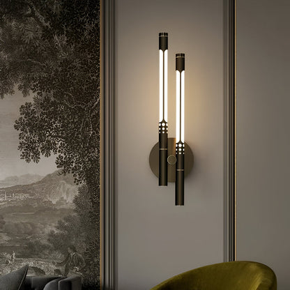 Contemporary LED Glass Indoor Wall Lamp