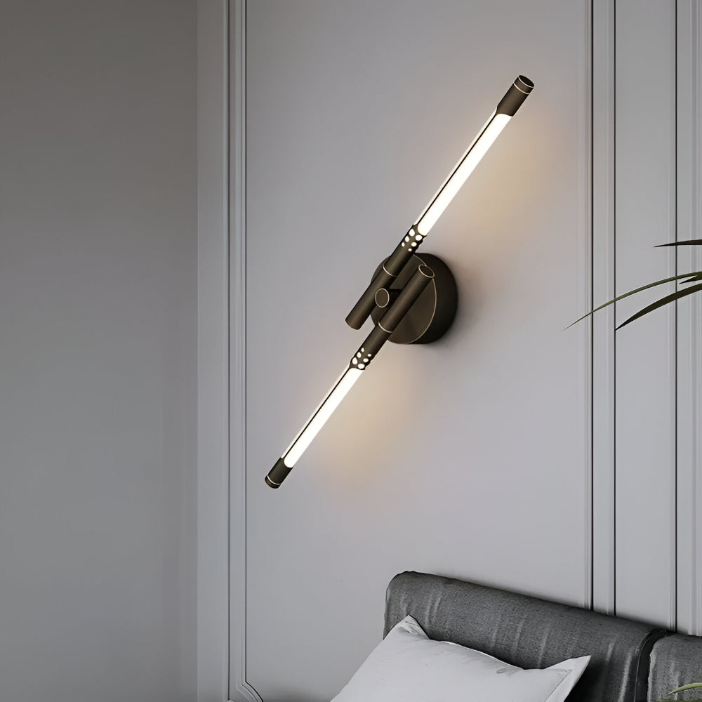 Contemporary LED Glass Indoor Wall Lamp