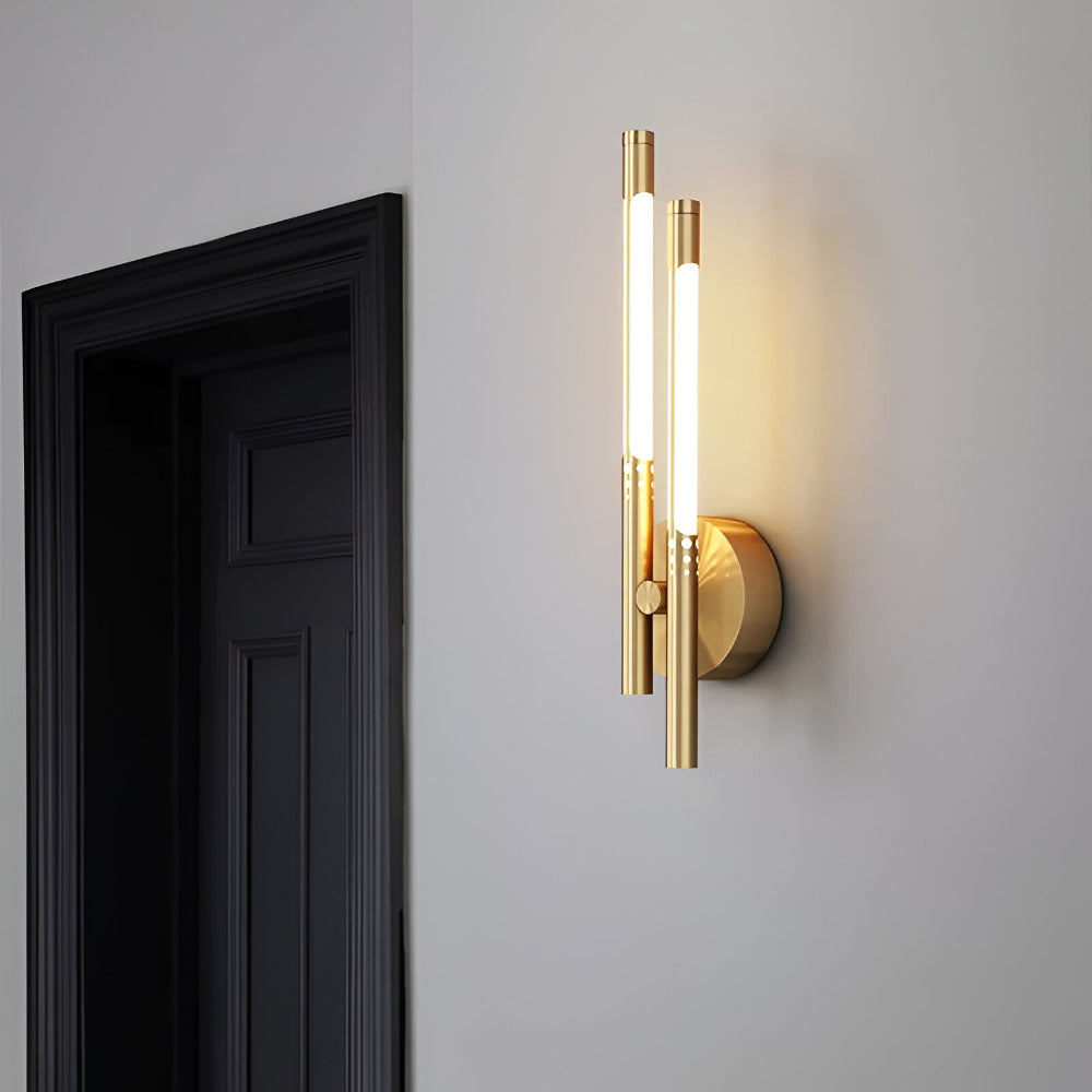 Contemporary LED Glass Indoor Wall Lamp