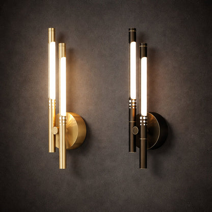 Contemporary LED Glass Indoor Wall Lamp