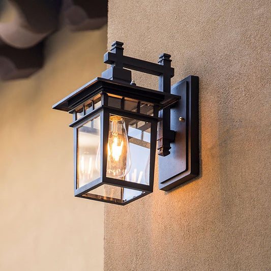 Classic Retro Metal Patio Lamp - Lusomart