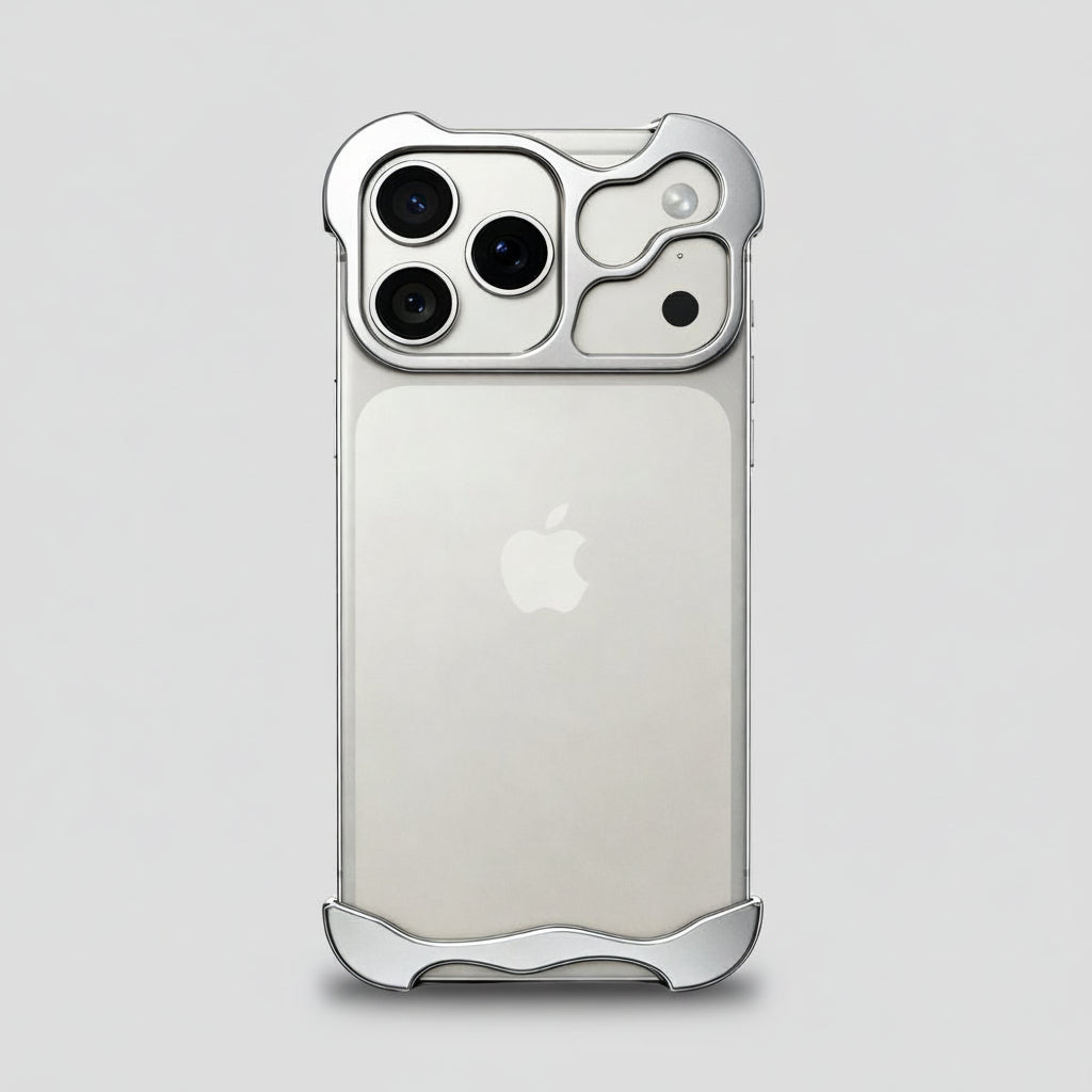 Thin Metal Phone Cover with Strong Magnetic Protection - Lusomart