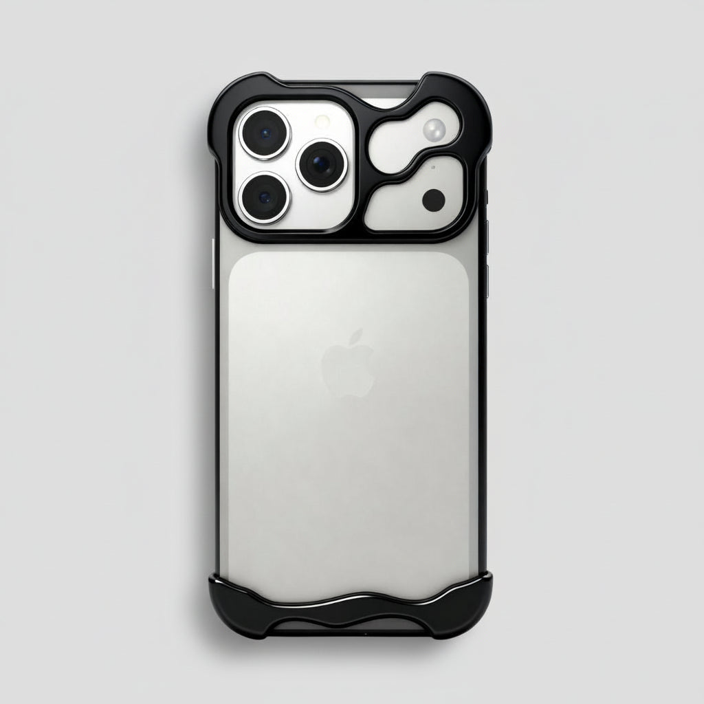 Thin Metal Phone Cover with Strong Magnetic Protection