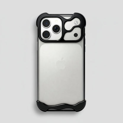 Thin Metal Phone Cover with Strong Magnetic Protection