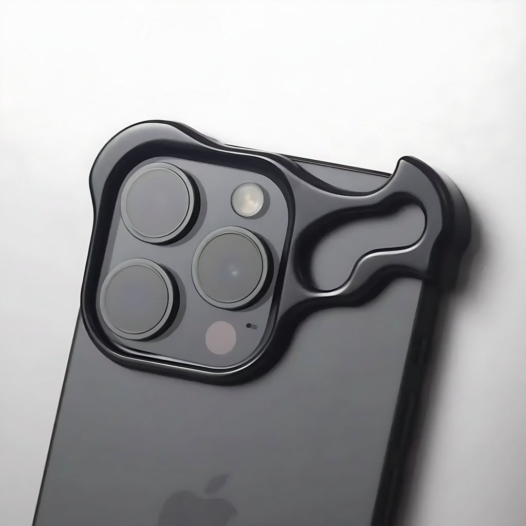Thin Metal Phone Cover with Strong Magnetic Protection