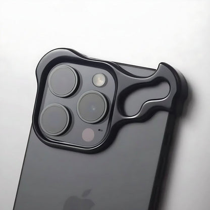 Thin Metal Phone Cover with Strong Magnetic Protection
