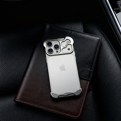 Thin Metal Phone Cover with Strong Magnetic Protection