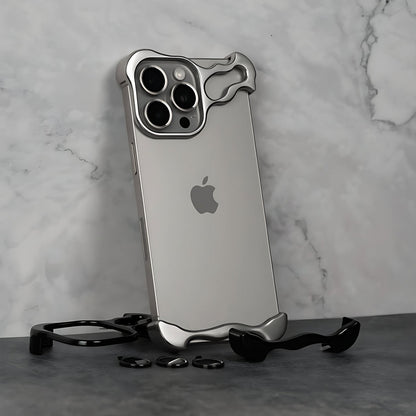 Thin Metal Phone Cover with Strong Magnetic Protection