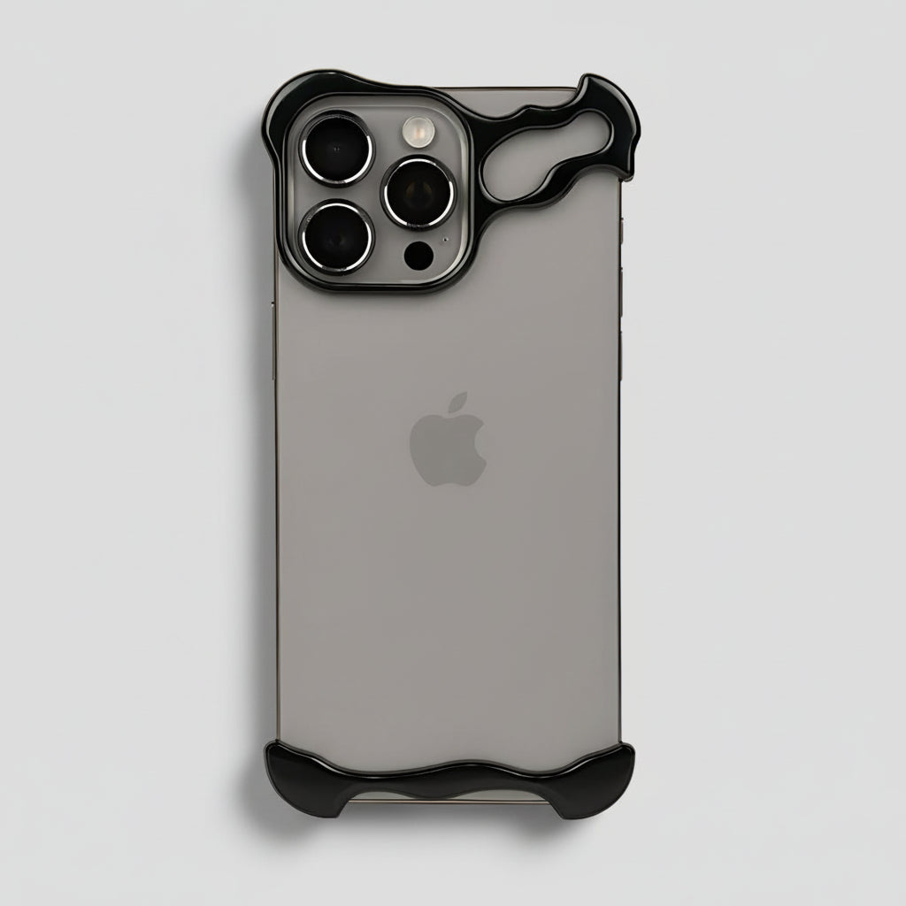 Thin Metal Phone Cover with Strong Magnetic Protection