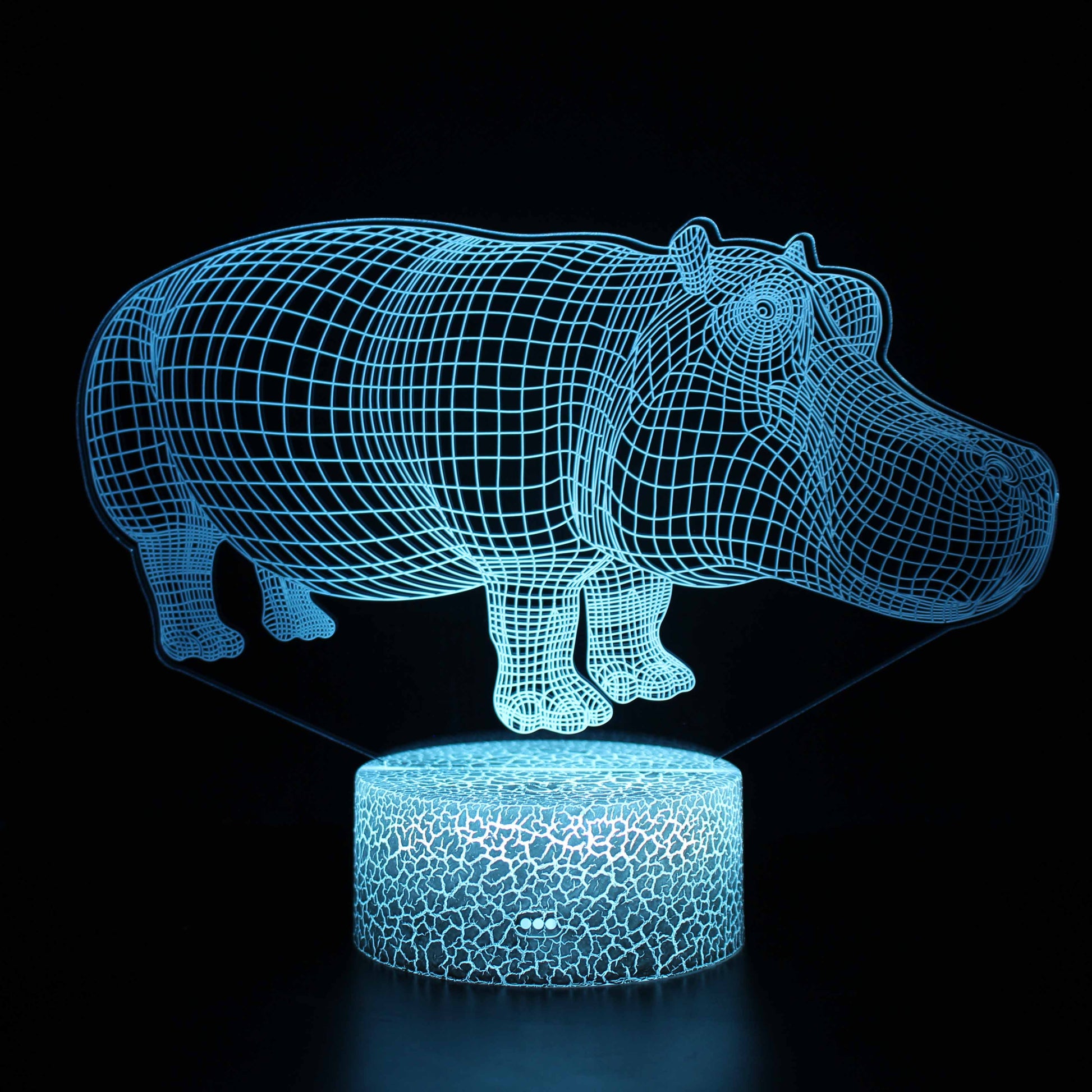 Colorful 3D LED Nightlight for Ambient Room Lighting - Lusomart