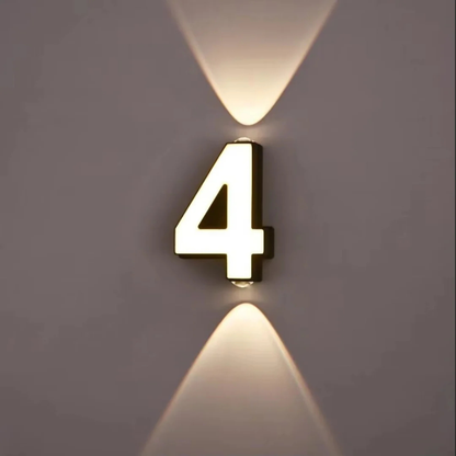 IllumiHouse | Stylish Illuminated LED House Numbers for Visibility 3
