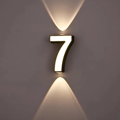 IllumiHouse | Stylish Illuminated LED House Numbers for Visibility 6