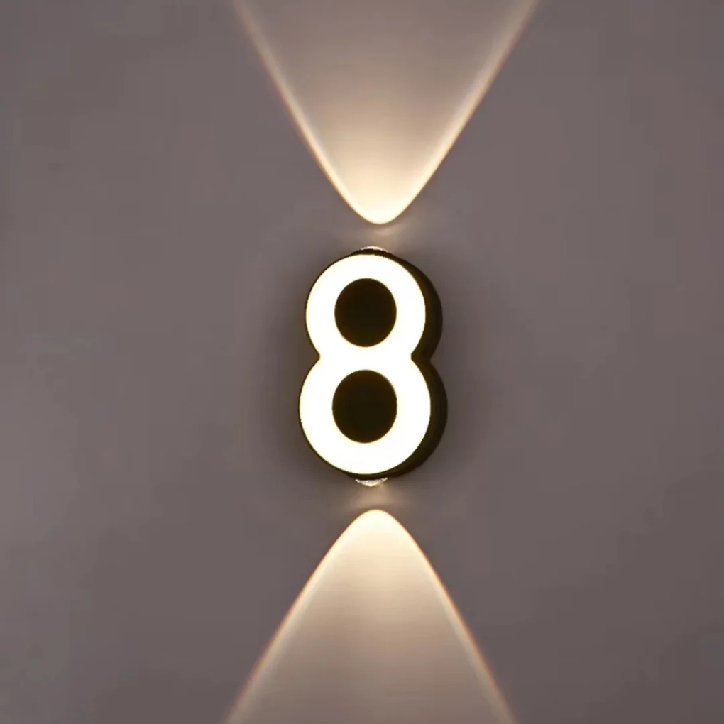 IllumiHouse | Stylish Illuminated LED House Numbers for Visibility 7