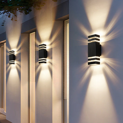 Illure | Minimalist 2-Way Outdoor Wall Lamp for Elegant Exteriors 2
